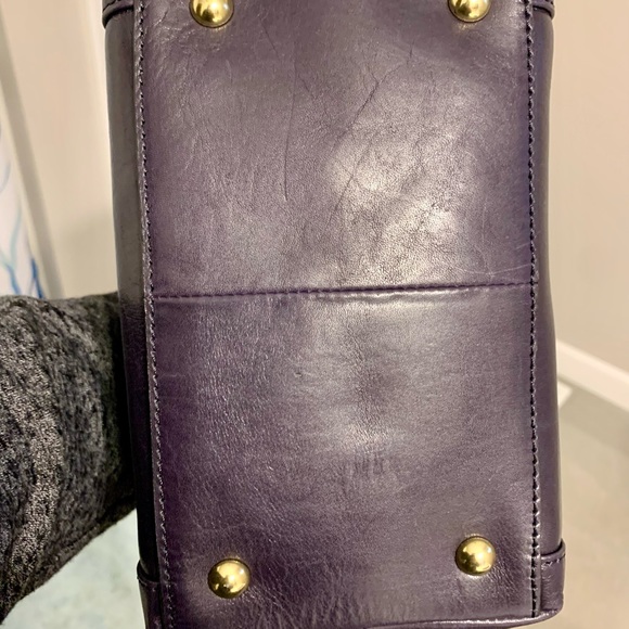 Tignanello Navy NWT Leather Italian Purse - Picture 9 of 11